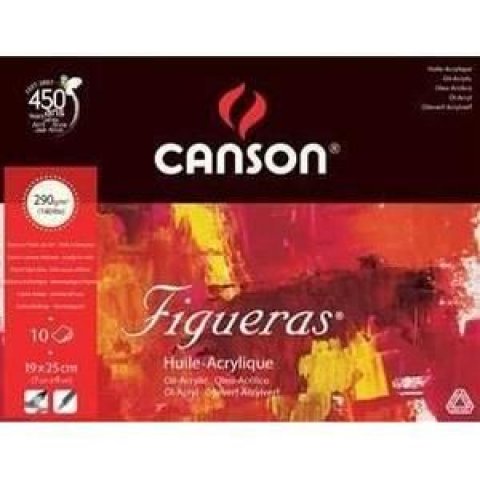BLOK 19X25 CANSON 290GR. FIGUERAS