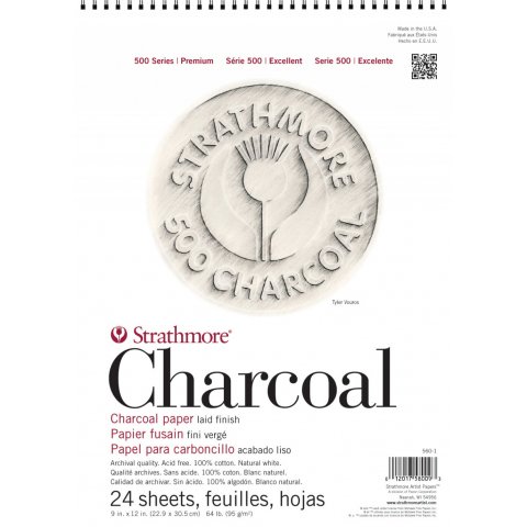 BLOK STM 500 CHARCOAL 30X46 24/90G