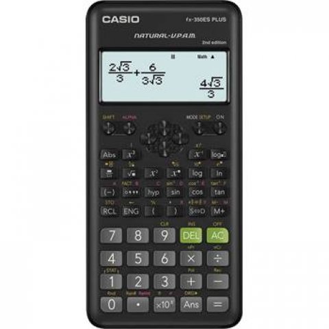KALKULATOR CASIO FX-350 ES PLUS MOD2 252 FUNKCIJE