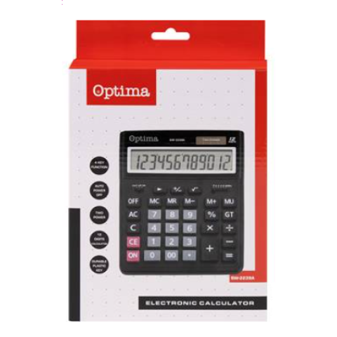 KALKULATOR OPTIMA SW-2239A VELIKI 12 MJESTA